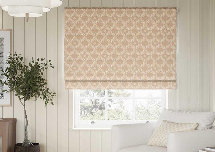 Trellis Prints, Vine and Bloom Manson - Roman Blind - Image 3